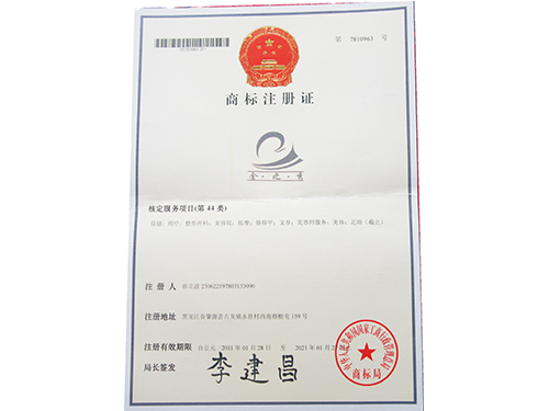 商標(biāo)注冊(cè)證